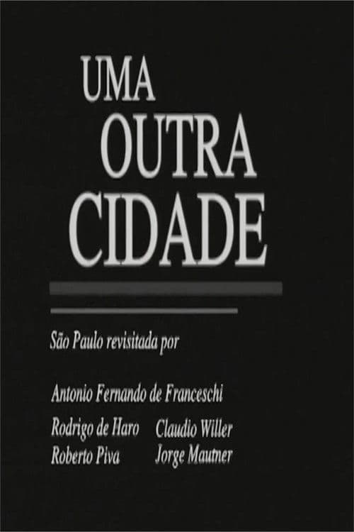 Uma outra cidade poster