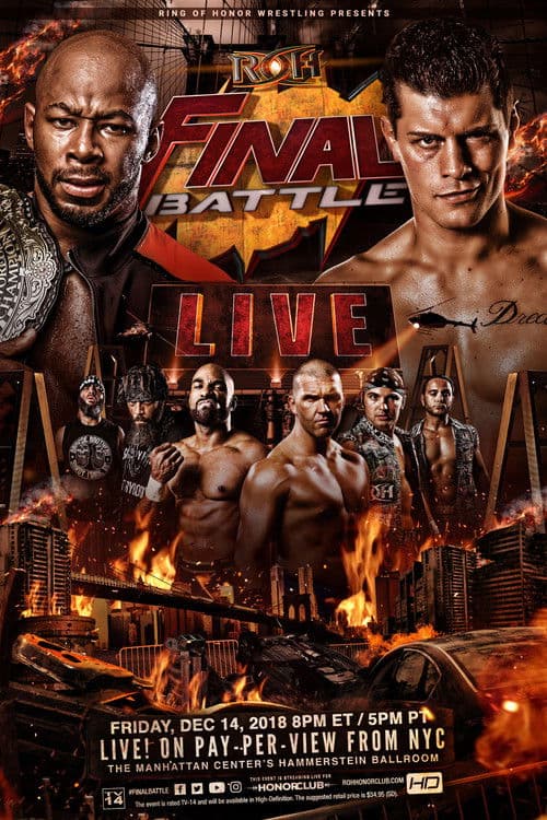 ROH Final Battle 2018 poster