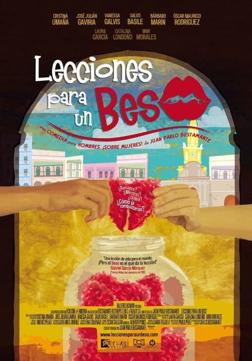 Lecciones para un beso poster