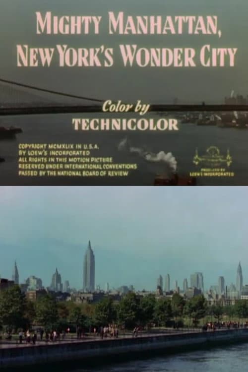 Mighty Manhattan, New York's Wonder City poster