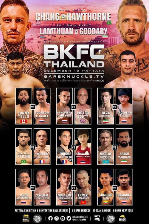 BKFC Thailand 1: The Game Changer poster