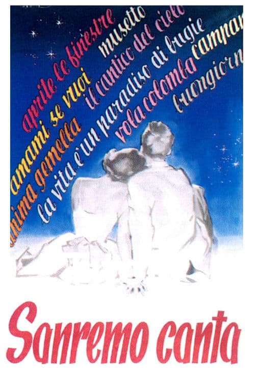 Sanremo canta poster