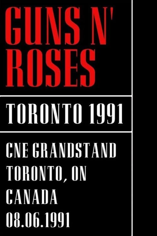 Guns N' Roses - CNE Grandstand Toronto poster