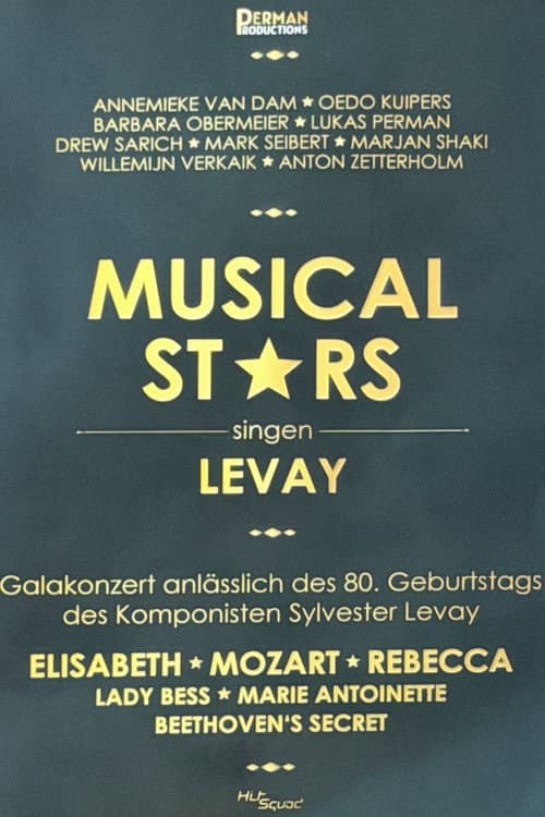 Musical Stars singen Levay poster
