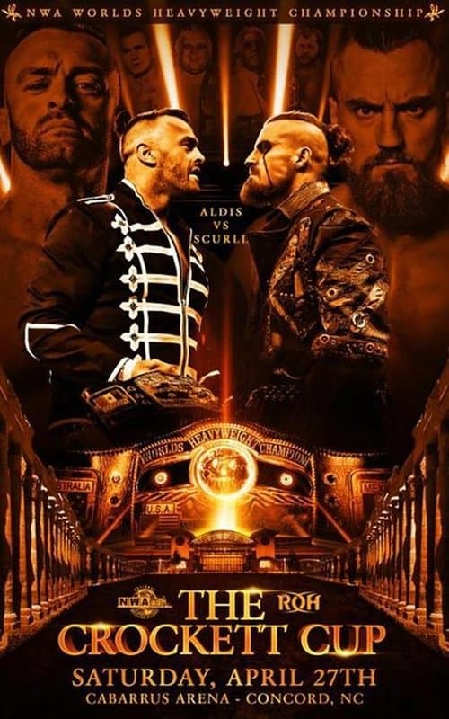 NWA & ROH: The Crockett Cup poster