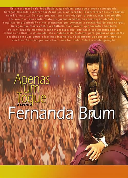 Fernanda Brum - Apenas Um Toque: O Evento poster