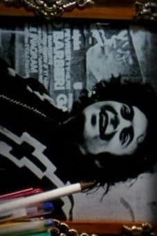 L'Homme aux cheveux bleus poster