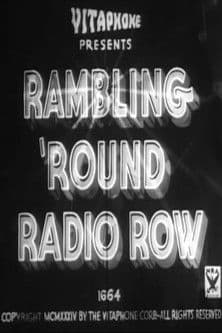 Rambling 'Round Radio Row #10 poster