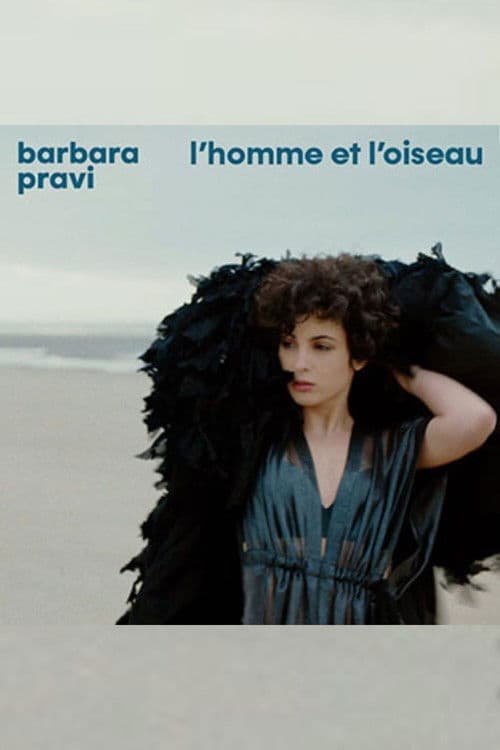 Voilà, le jour se lève sur l'homme et l'oiseau poster