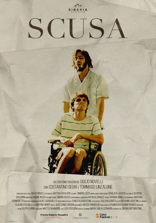 Scusa poster