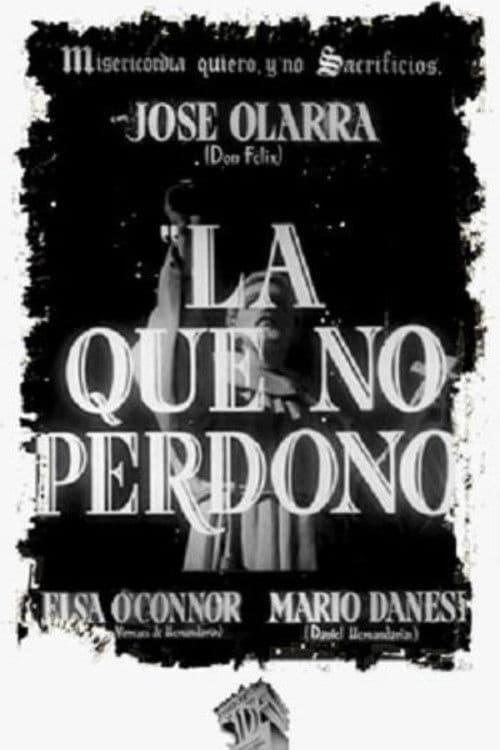 La que no perdonó poster
