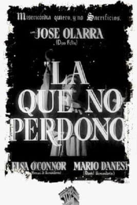 La que no perdonó poster