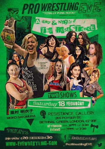 EVE A Day At The Resistance poster