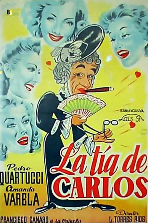 La tía de Carlos poster