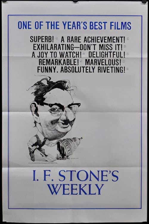 I.F. Stone's Weekly poster