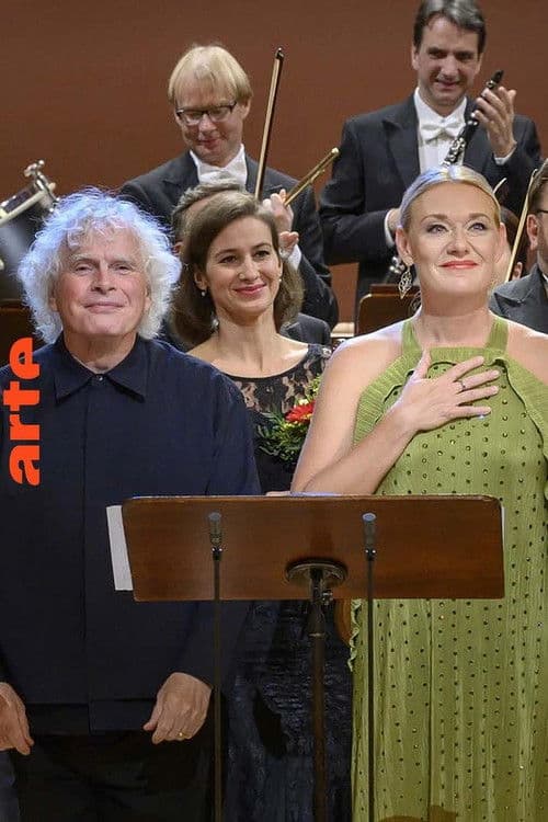 Simon Rattle and Magdalena Kožená Rudolfinum, Prague poster