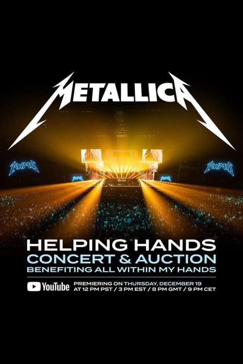 Metallica: Helping Hands Concert & Auction poster