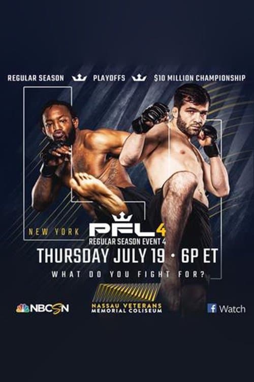 PFL 2018 #4: Regular Season - Palmer vs. Tursyn poster