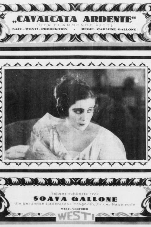 La cavalcata ardente poster