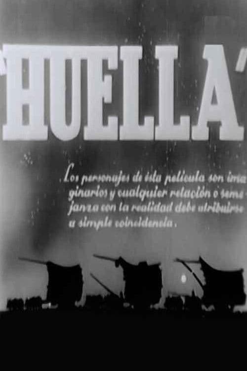 Huella poster