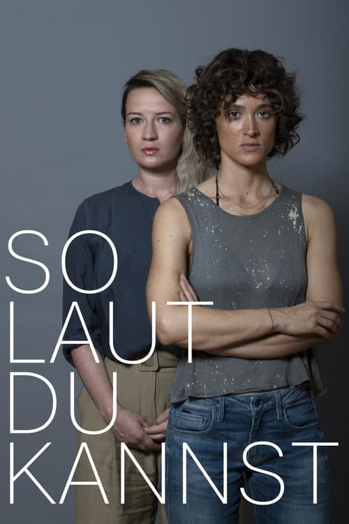 So laut du kannst poster