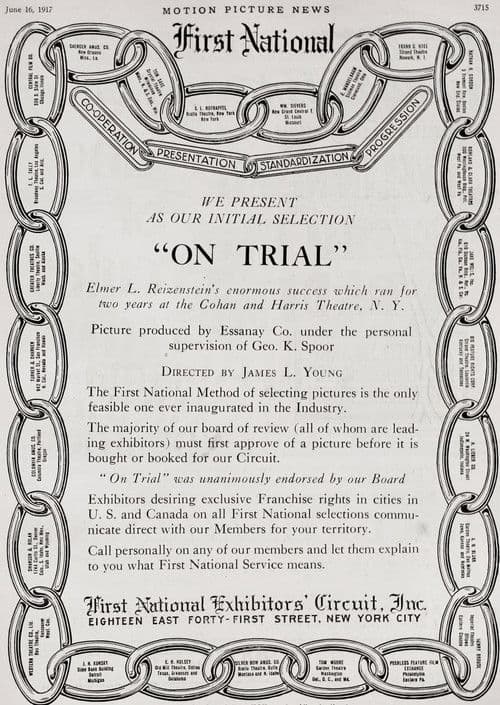 On Trial poster