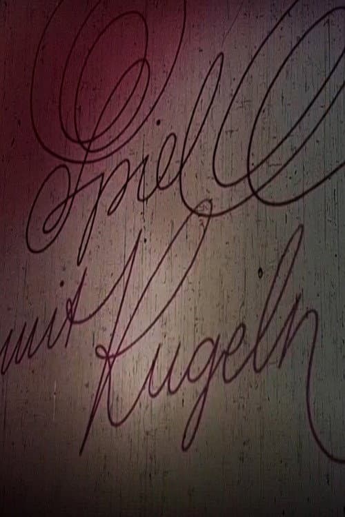 Spiel mit Kugeln poster