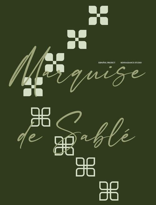Marquise de Sablé poster
