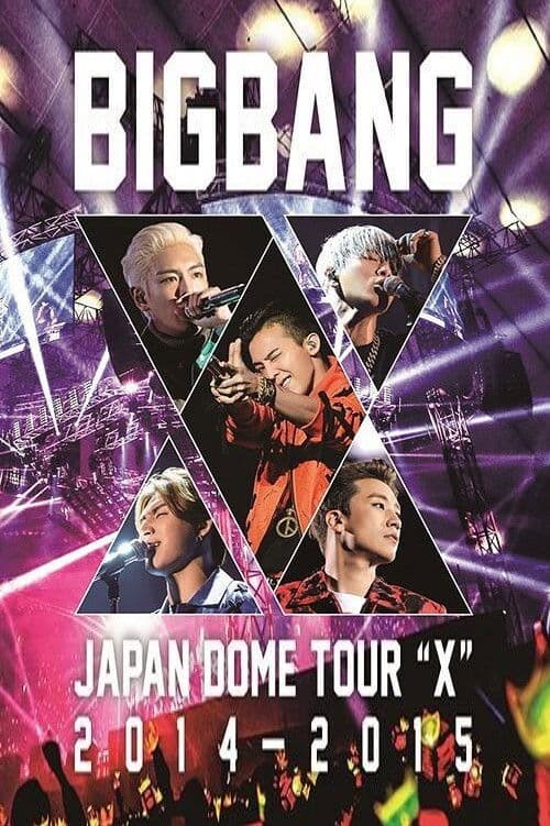 BIGBANG Japan Dome Tour "X" 2014~2015 poster