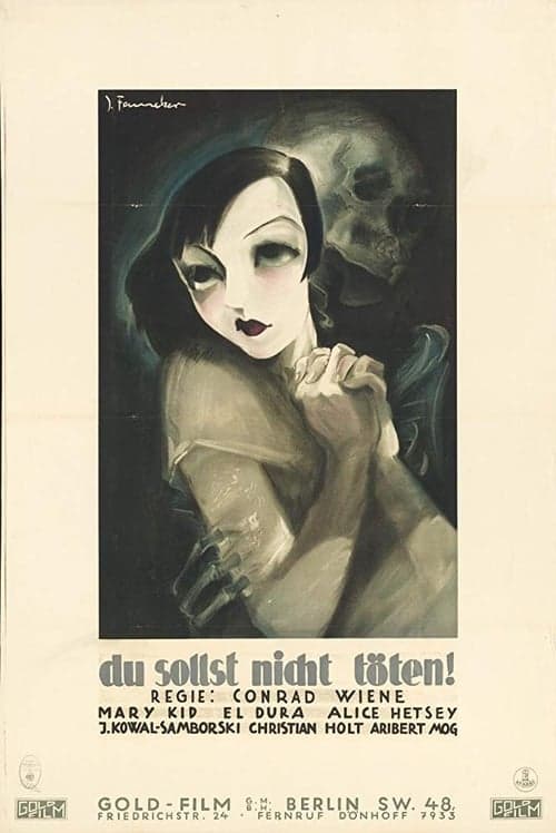 A prostitute has been murdered poster