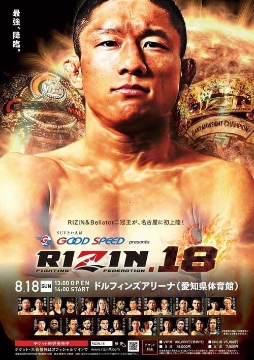 RIZIN 18 poster
