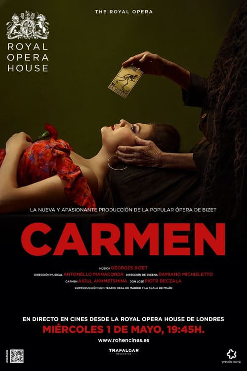 Royal Opera House: Carmen poster