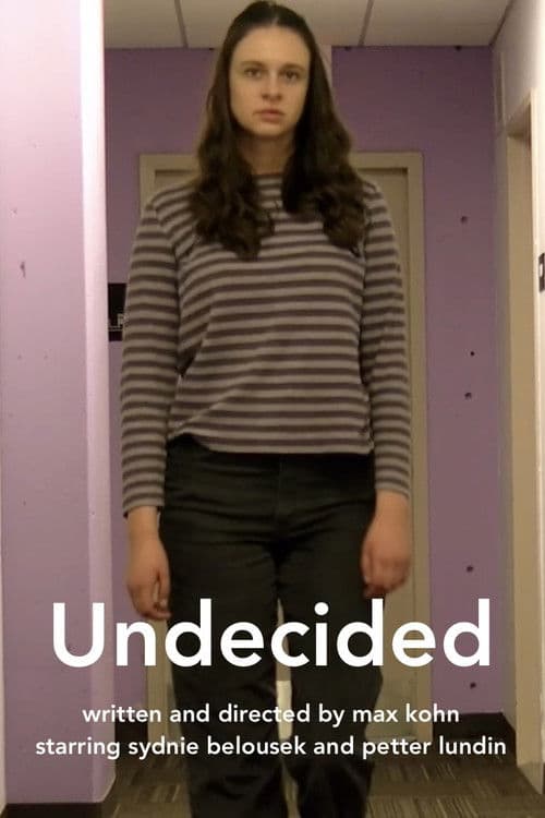 Undecided poster