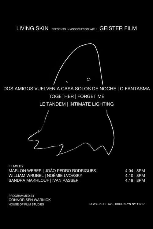 Two Friends Walk Home Alone at Night poster