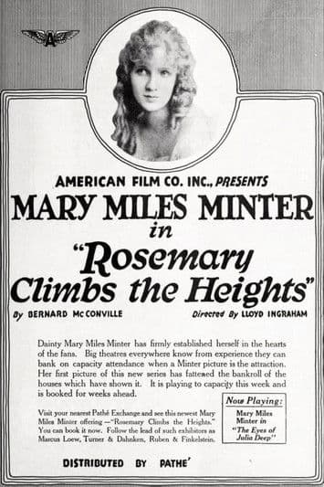 Rosemary Climbs the Heights poster