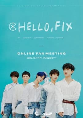 CIX First Fan Meeting: Hello, FIX poster