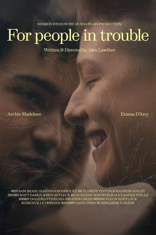 For People in Trouble poster