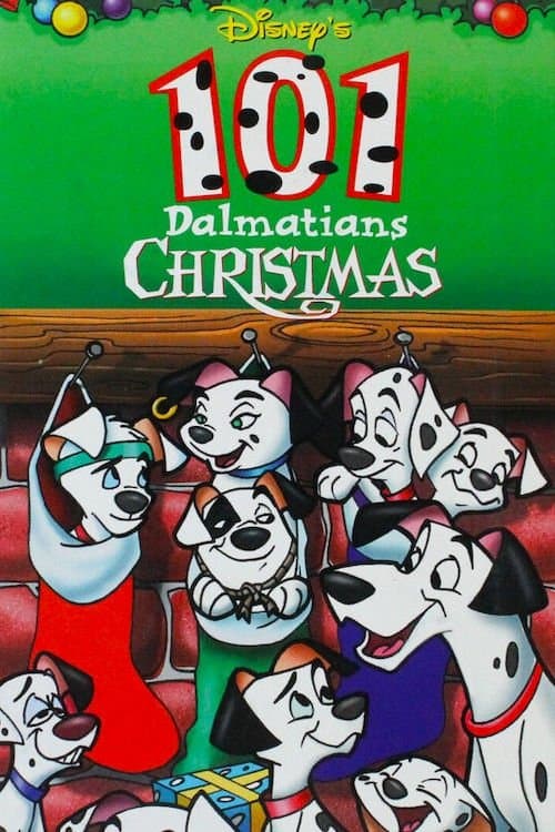 101 Dalmatians Christmas poster