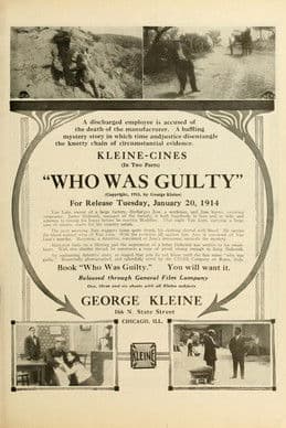 Who Was Guilty poster