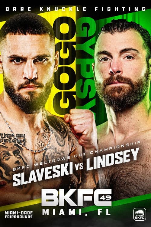 BKFC 49: Slaveski vs. Lindsey poster