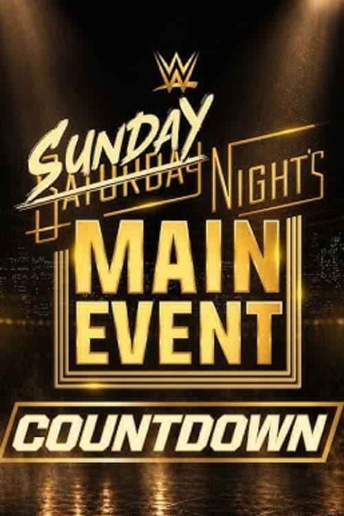 WWE Sunday Night's Main Event - Countdown poster
