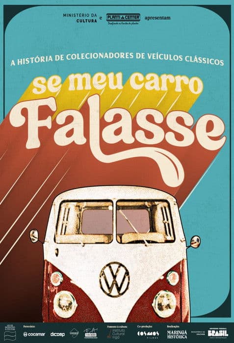 Se meu carro falasse poster