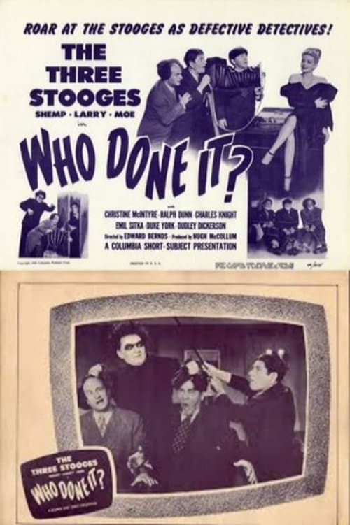 Who Done It? poster