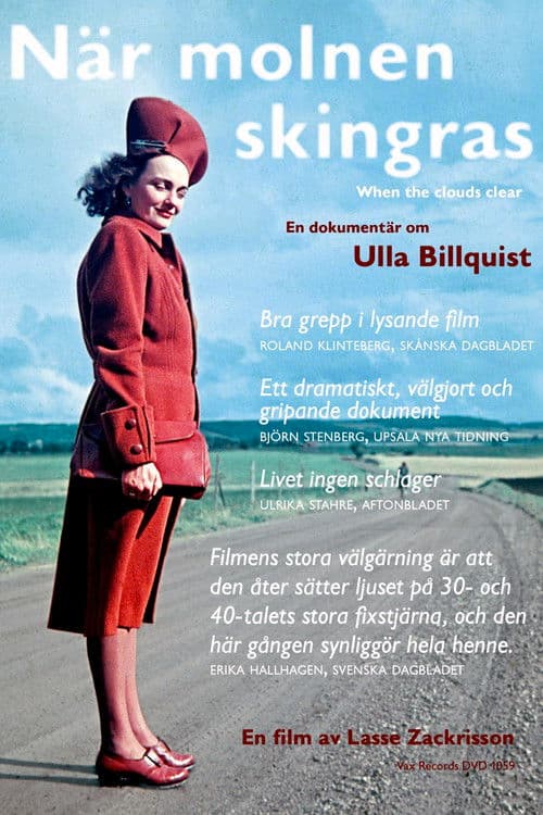 När molnen skingras poster