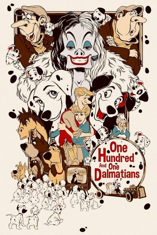 One Hundred and One Dalmatians poster