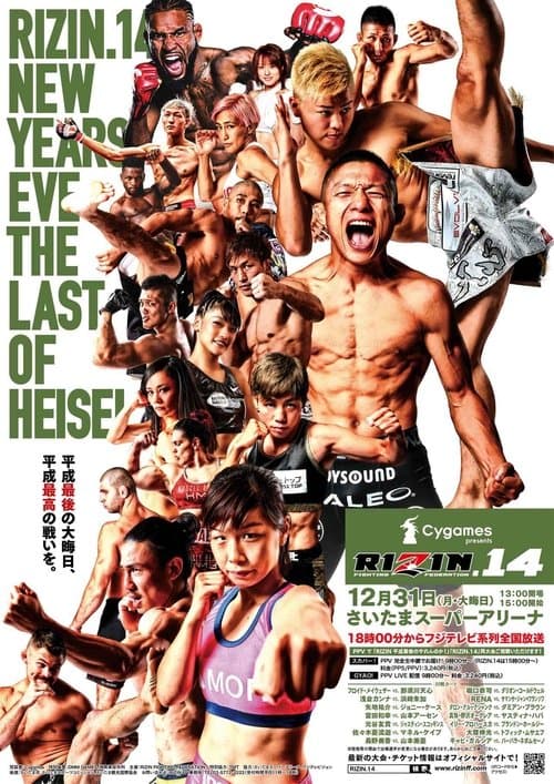 RIZIN 14 poster