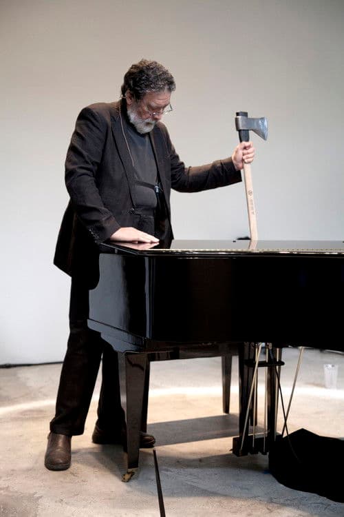 Piano Destruction Concert: Dada con Mama poster