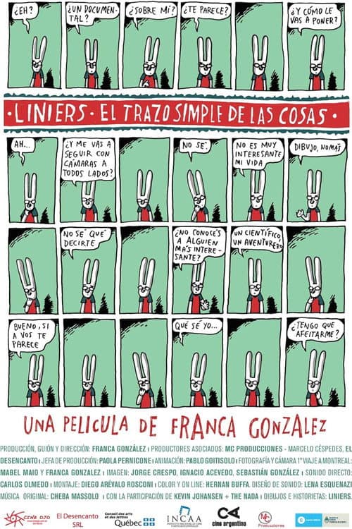 Liniers, el trazo simple de las cosas poster
