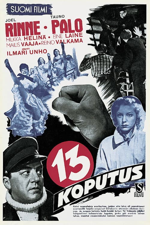 Kolmastoista koputus poster