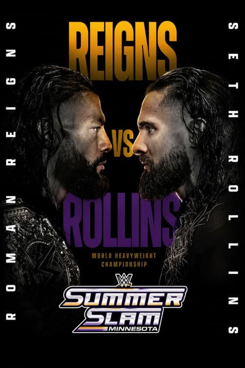 WWE SummerSlam 2026: Sunday poster